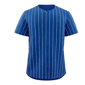 Vente en gros Maillot de baseball brodé sur mesure pour hommes, vêtement de sport uniforme d'équipe personnalisé en polyester vierge à sublimation - Product Image 6