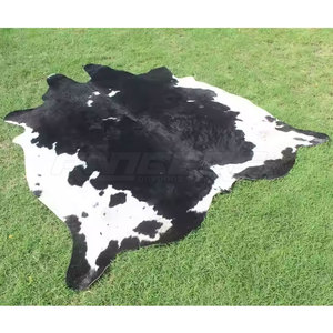 พรมหนังวัวที่ไม่เหมือนใครสำหรับตกแต่งเสื่อหนังวัวที่นุ่มสบายสำหรับปูพื้นหรือผนัง - Product Image 5