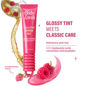 Bálsamo Labial Gossippin' Ginger Ale Glassic - Hidratante, Resistente al Agua, Vegano, Cuidado Labial de BodyLovin' - Product Image 2
