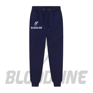 Pantalones Chinos Unisex Color Caqui de Bloodline International, Cintura Elástica con Cordón, Múltiples Bolsillos, Estilo Formal, Antipilling, Servicio OEM - Product Image 2