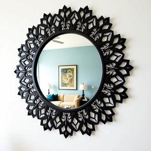 Espejo de Pared Decorativo para el Hogar, Diseño Clásico y Moderno, Espejo Decorativo Interior con Múltiples Acabados - Product Image 1