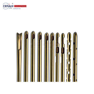 Instrumento quirúrgico Coleman Clase I Base Manual Inyector de potencia Cánulas con punta roma de acero inoxidable y extractor afilado - Product Image 1