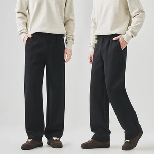 APO Stock Men's Vintage Long Pants <b>Trousers</b> Autumn New Trendy Brand Frayed Snowflake Washed Patchwork Sweatpants European - Product Image 3
