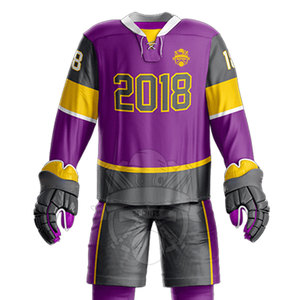 เครื่องแบบฮ็อกกี้น้ำแข็งสำหรับผู้ใหญ่เครื่องแบบฮ็อกกี้น้ำแข็งสัมผัสนุ่ม - Product Image 5