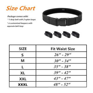 Best Selling Tactical Duty <b>Belt</b> for Men Heavy Duty Nylon material Breathable Heavy duty Utility Tactical Normal Quality <b>Belt</b> - Product Image 6