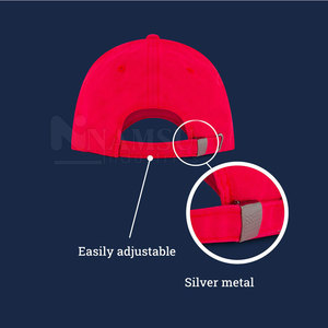 Nueva llegada gorra de béisbol con diseño personalizado tela duradera y gorra de béisbol con cierre ajustable - Product Image 3