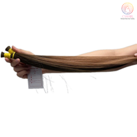 Grosir rambut dalam jumlah besar Harga bagus rambut lurus standar Super Premium jumlah besar # BM 100% Vietnam rambut lurus mentah