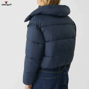 Nueva Colección 2026, Chaqueta Acolchada de Algodón Transpirable con Cuello Alto y Manga Larga para Mujer, con Cierre de Cinturón, Precio Económico - Product Image 4