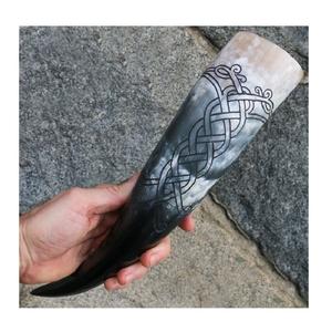 Jarra Artesanal Estilo Animal Real, Cuerno Vikingo para Beber, Pulido, para Cerveza, Sidra, Artesanía Natural, Ecológico, Personalizado - Product Image 4