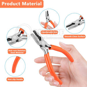 Precio al por mayor Alicates de joyería Mejor llegada Alicates de joyería Material de acero al carbono Alicates de joyería Hecho Pakistán - Product Image 3