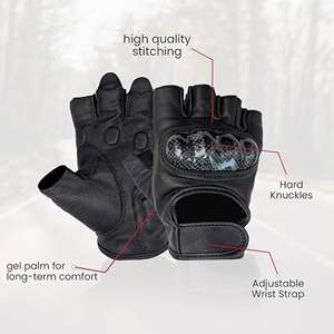 Prix de gros personnalisé Gants de moto longs en cuir véritable Gants de moto de course pour hommes Nouveaux gants de course de grande taille - Product Image 2
