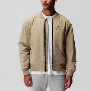 Men Stand Collar Windproof Breathable <b>Zip</b> <b>up</b> <b>Jacket</b> Pockets for Secure Storage Sports <b>Gym</b> Outdoor Use Stylish Slim Fit Winter - Product Image 2