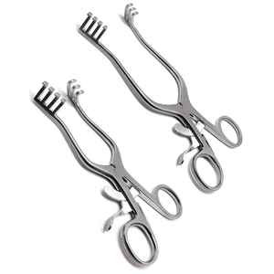 ชุดเครื่องมือผ่าตัดกระดูกและข้อ CARONIA SURGICAL Weitlaner Retractor คุณภาพสูง แบบแมนนวล ชนิดยึดติดด้วยตัวเอง ทำจากสแตนเลส - Product Image 5