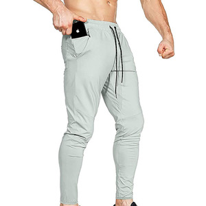 Pakistan Logo personnalisé décontracté taille haute doublure polaire pantalon de jogging pour hommes respirant vêtements de fitness en gros - Product Image 2