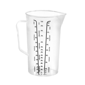 เหยือกพลาสติกแบบมีฝาปิด 1 ลิตร 100x170 มม. - Product Image 1
