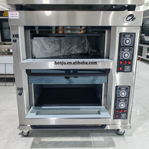 Four électrique double étage, four à gaz pour la cuisson du pain, du poisson grillé, des tartes aux œufs, des gâteaux, <span class=keywords><strong>prix</strong></span> du fabricant fournisseur - Product Image 3