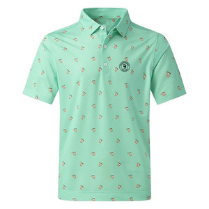 Polo de golf léger pour homme, toucher doux, vêtements de sport de performance, polo de golf - Product Image 1