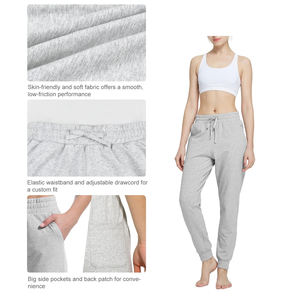 กางเกงวอร์มขายส่งแบบมีกระเป๋า ปลายขาจั๊มพ์ ทรงหลวม สไตล์ทันสมัย คุณภาพสูง เหมาะสำหรับใส่ในชีวิตประจำวัน กางเกงจ็อกเกอร์สำหรับผู้หญิง - Product Image 6