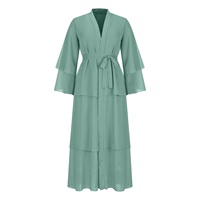 Nouvelles dames personnalisées Abaya conceptions 20235 islamique manches chauve-souris Abaya Dubaï pour les femmes musulmanes