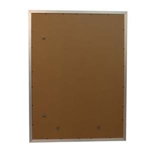 Silver Wood Decor <b>Poster</b> <b>Frame</b> 68 X 98 cm Simple Classical MDF Photo <b>Frame</b> Creative Pine Wood for Beach Home Stylish Elegant - Product Image 5