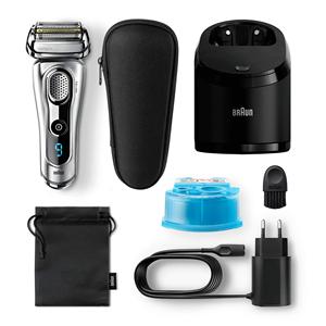 Rasoir Électrique Rechargeable Sans Fil pour Hommes, Utilisation Humide/Sèche, Tondeuse de Précision Intégrée, Station de Recharge, Étanche IPX7 pour le Corps - Product Image 2