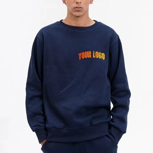 Nouveauté Sweat-shirt à capuche surdimensionné en coton 100% pour homme, brodé et uni, personnalisé, super lourd pour l'hiver - Product Image 1