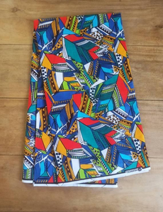 Vente en gros de tissu africain imprimé à la cire et en coton Ankara de style africain pour robes d'emballage vêtements traditionnels du Botswana - Product Image 2