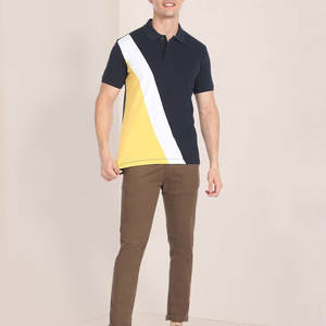 Polo de manga corta de talla grande personalizado de verano para hombre, tejido de punto de secado rápido, diseño bordado y liso vuelto - Product Image 1
