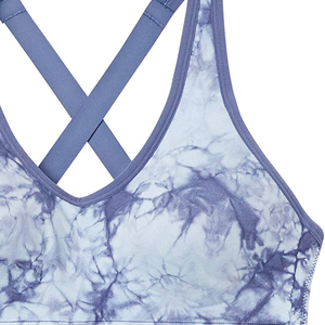 Sujetador deportivo de rendimiento para mujer, material elástico duradero de malla ligera transpirable que proporciona un ajuste seguro para sesiones de fitness - Product Image 5