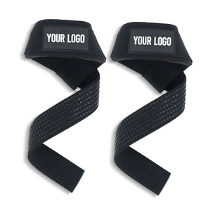 Correas de Tobillo Resistentes de Neopreno y Elásticas, Correas de Levantamiento Acolchadas de Algodón con Costuras para Soporte en Ejercicios de Levantamiento de Pesas - Product Image 1