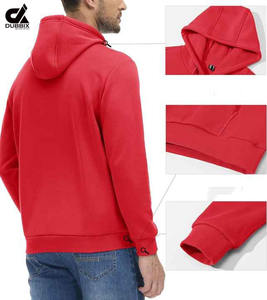 Sweats à capuche épais et 100% coton entièrement personnalisés pour hommes, grande taille, logo personnalisé, meilleure mode - Product Image 4