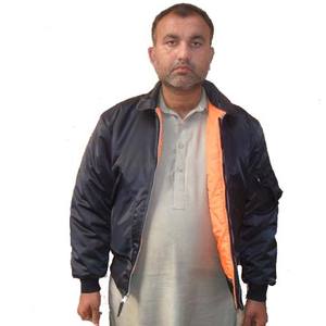 เสื้อแจ็กเก็ต MA1ใส่ได้ทั้งชายและหญิงผ้าไนลอนลายนักบินบอมเบอร์มีโลโก้พิมพ์ลายระบายอากาศได้ดีมีบริการ OEM - Product Image 4