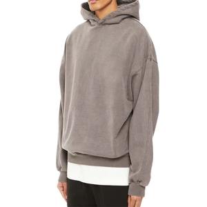 Pull à capuche tricoté 100% coton brodé perlé pour l'hiver pour hommes - Product Image 2