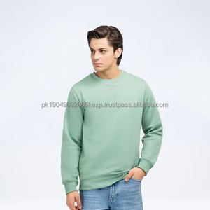 Sudadera Personalizada de Cuello Redondo Estilo Urbano, Sudadera de Forro Polar Grueso, Sudadera de Cuello Redondo, Nueva Llegada, Sudadera para Hombre - Product Image 1
