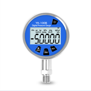 LCD 디스플레이 유압 압력 게이지 60mm 다이얼 디지털 압력계 M20 * 1.5 0.5% 100mm 다이얼-0.1 ~ 100Mpa 압력 게이지 - Product Image 1
