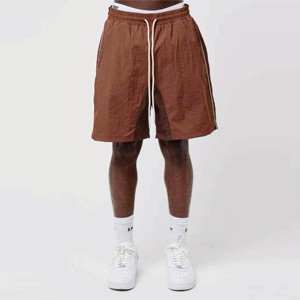 กางเกงขาสั้นชายหาดสำหรับผู้ชายกางเกงขาสั้นผูกเชือกยาวสำหรับใส่วิ่งพิมพ์ลายสำหรับผู้ชายแฟชั่นใหม่ออกแบบได้ตามต้องการ - Product Image 1