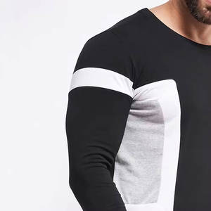 Vêtements décontractés T-Shirt mode unique T-Shirt personnalisé couleur différente Look T-Shirt pleine taille plaine teint hommes T-Shirt - Product Image 6