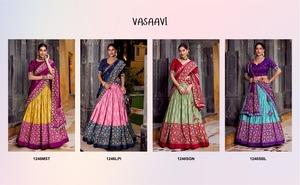 Diseñador indio Lahenga Choli Ropa DE BODA Ropa de mujer Ropa de niña Lehanga indio Elegante Lehenga Choli - Product Image 6