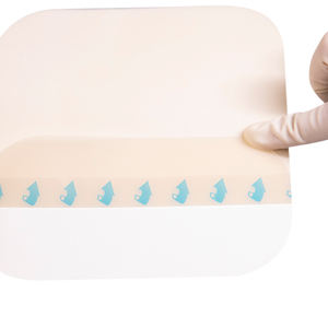 ผ้าพัน<span class=keywords><strong>แผล</strong></span>ไฮโดรคอลลอยด์มีกาวสำหรับแต่ง<span class=keywords><strong>แผล</strong></span>บนเตียงแบบไม่มีขอบขนาด4นิ้ว - Product Image 3