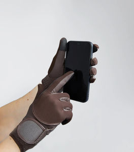 Gants d'équitation professionnels en cuir d'hiver ultra respirants, vente en gros, logo personnalisé, gants d'entraînement et de compétition - Product Image 2