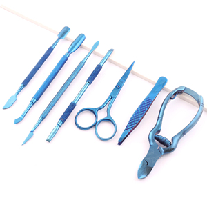 Vantage Ensemble de pinces à ongles en acier inoxydable 4 mâchoires droites pour ongles incarnés Nouvel instrument à cuticules Emballage OEM pour les doigts - Product Image 1