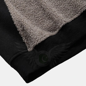 Deportes al aire libre poliéster en blanco personalizado impreso cuello redondo sudadera para hombres - Product Image 6