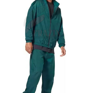 Chándales de nailon de último diseño a prueba de viento chándales de nailon para hombre de talla grande con logotipo personalizado - Product Image 3