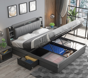 PRATO-cama KING italiana con almacenamiento - Product Image 1