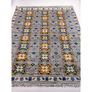 Tapis Drissi marocain moderne 187 x 147 cm pour salon - Product Image 5