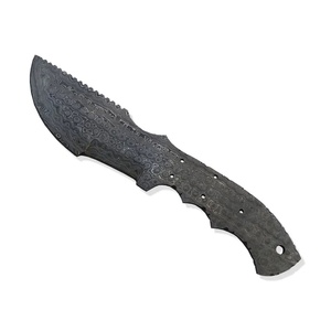 Cuchillo JEXMOO Personalizado Hecho a Mano de Acero de Damasco con Hoja en Blanco, Multifuncional, con Patrón de Gota de Lluvia, con Regalo Perfecto, Cuchillo para Uso en Exteriores - Product Image 4