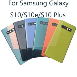 Mới trở lại Glass nhà ở Đối với Samsung S10 g973 S10 cộng với g975 S10E g970 nhà ở trường hợp phía sau cửa Bìa pin trở lại - Product Image 2