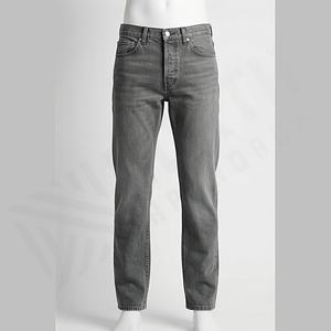Jeans en denim classiques, coupe droite, lavés, pour l'hiver, l'été et l'automne, durables, confortables, lavables, séchage rapide, pour un usage quotidien - Product Image 1