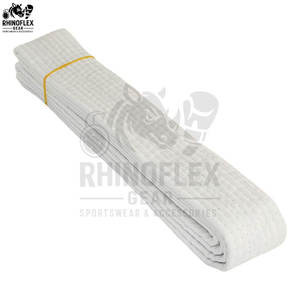 เข็มขัดเทควันโดศิลปะการต่อสู้สีพื้น - Product Image 4