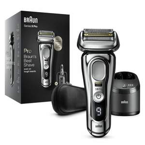Rasoir rotatif électrique pour hommes, tondeuse à barbe étanche IPX7 avec double lame, sans fil et rechargeable avec étui - Product Image 1